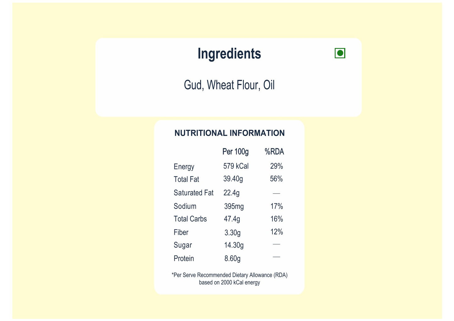 Gud Sakarpada (100g)