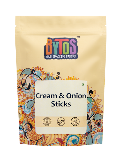 Cream & Onion Sticks (80g)