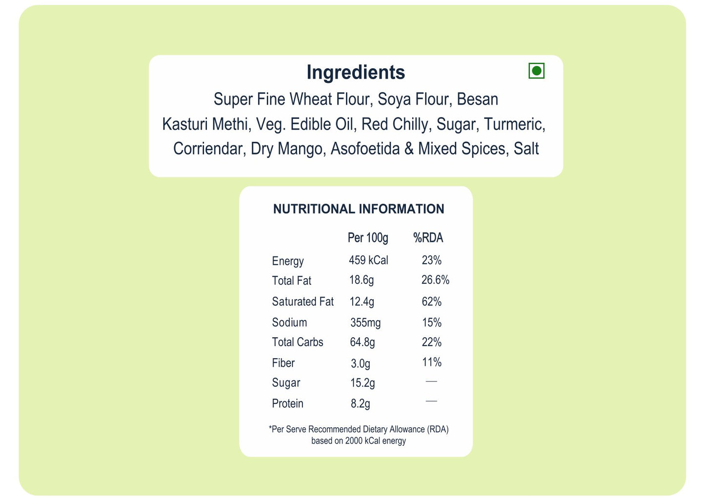 Methi Grill Sandwich (100g)