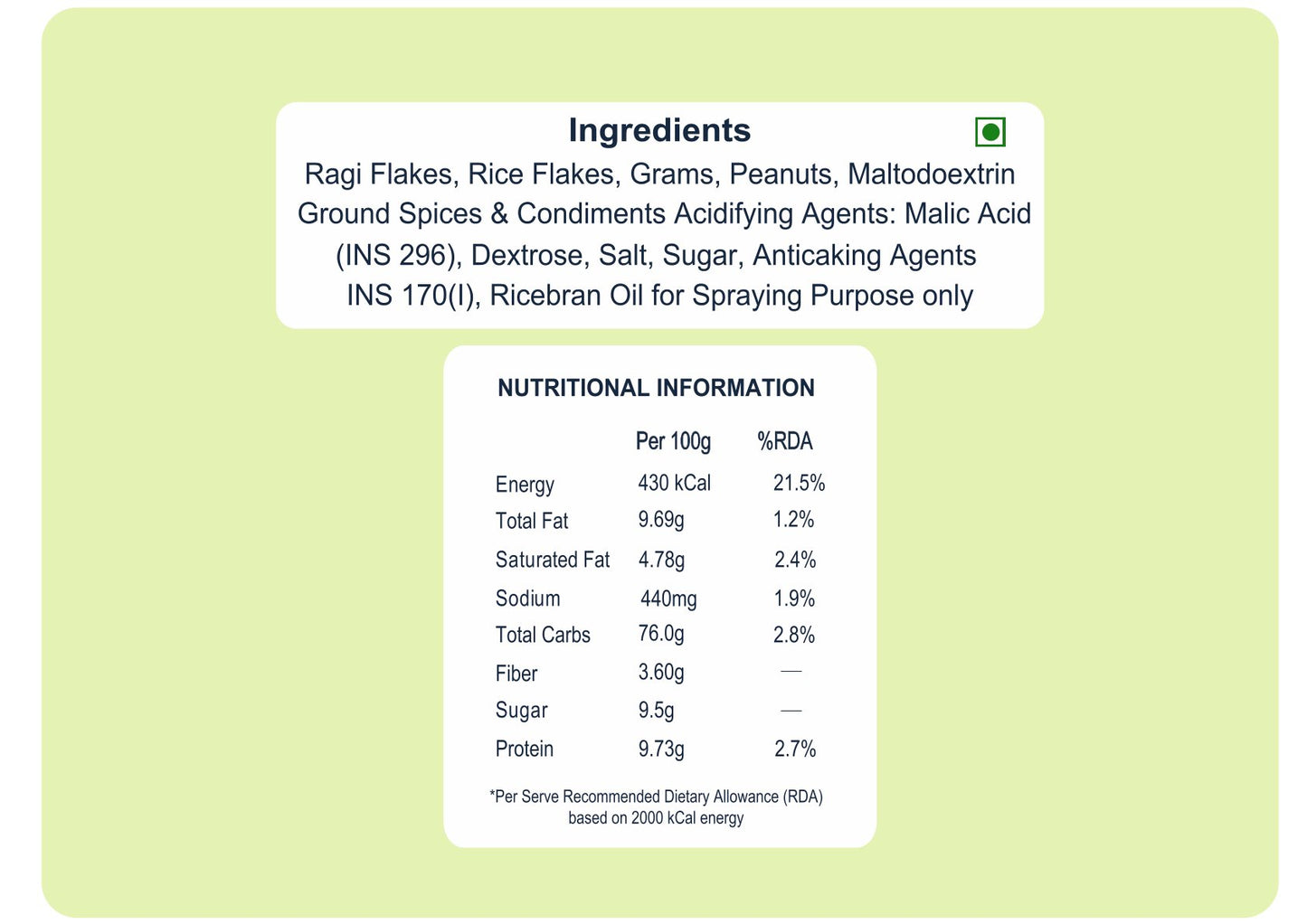 Ragi Crisp (100g)