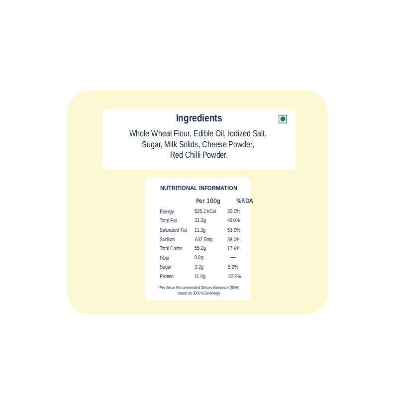 Coin Crispy - Cheese (100g)