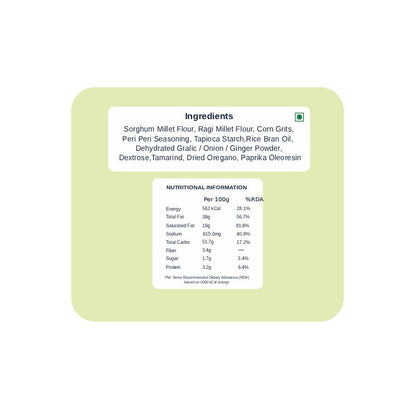 Ragi Bites - Peri Peri (100g)